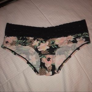 Cheetah Floral Lace Underwear